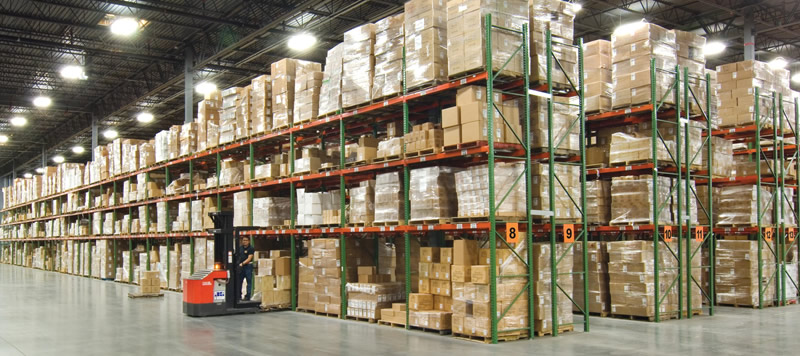 Industrial pallet racking warehouse in Tulsa Oklahoma