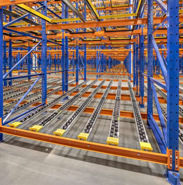 Pallet Flow Rack for Catoosa warehouses